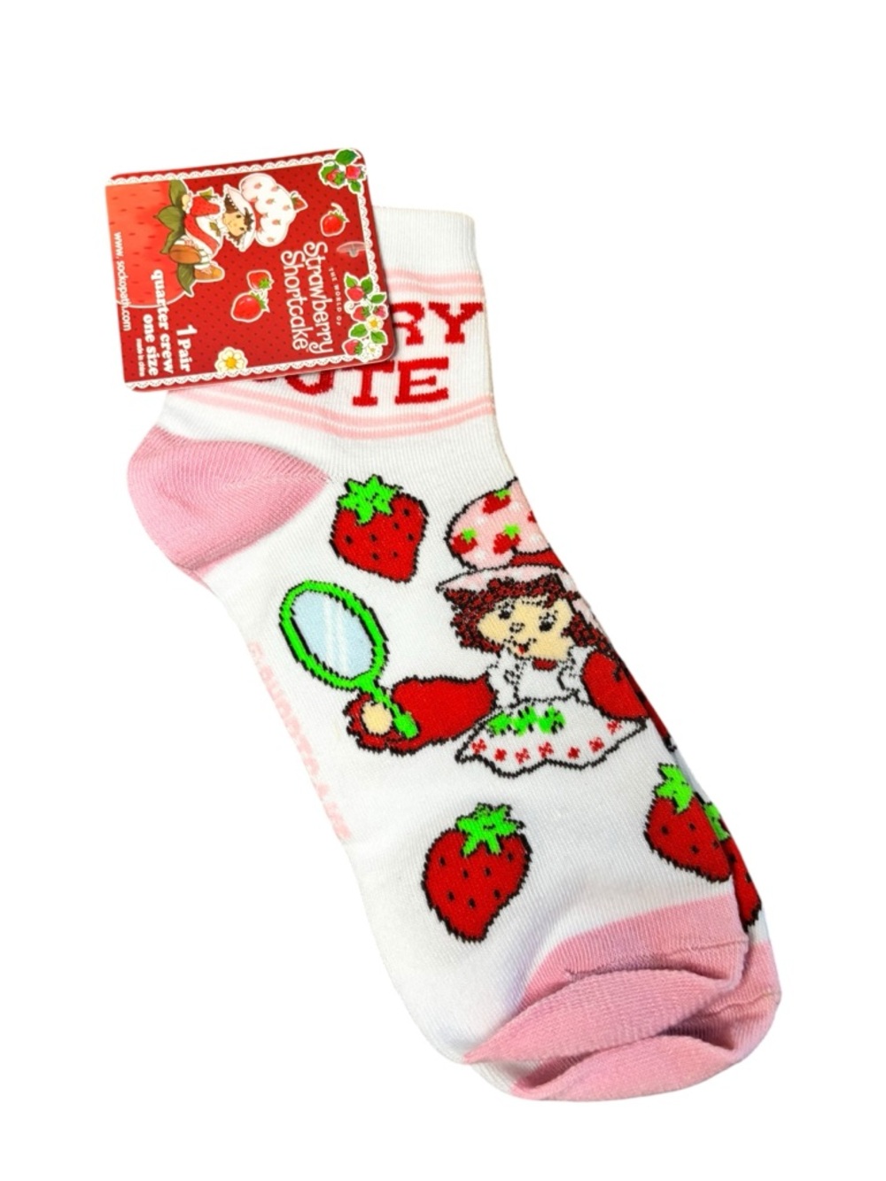 Strawberry Shortcake Bundle - 4 Pieces, Eyeshadow, Socks, Body oil, hairclip - Picture 2 of 7